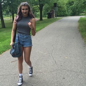 SIZE 26 American Apparel High Waisted Shorts